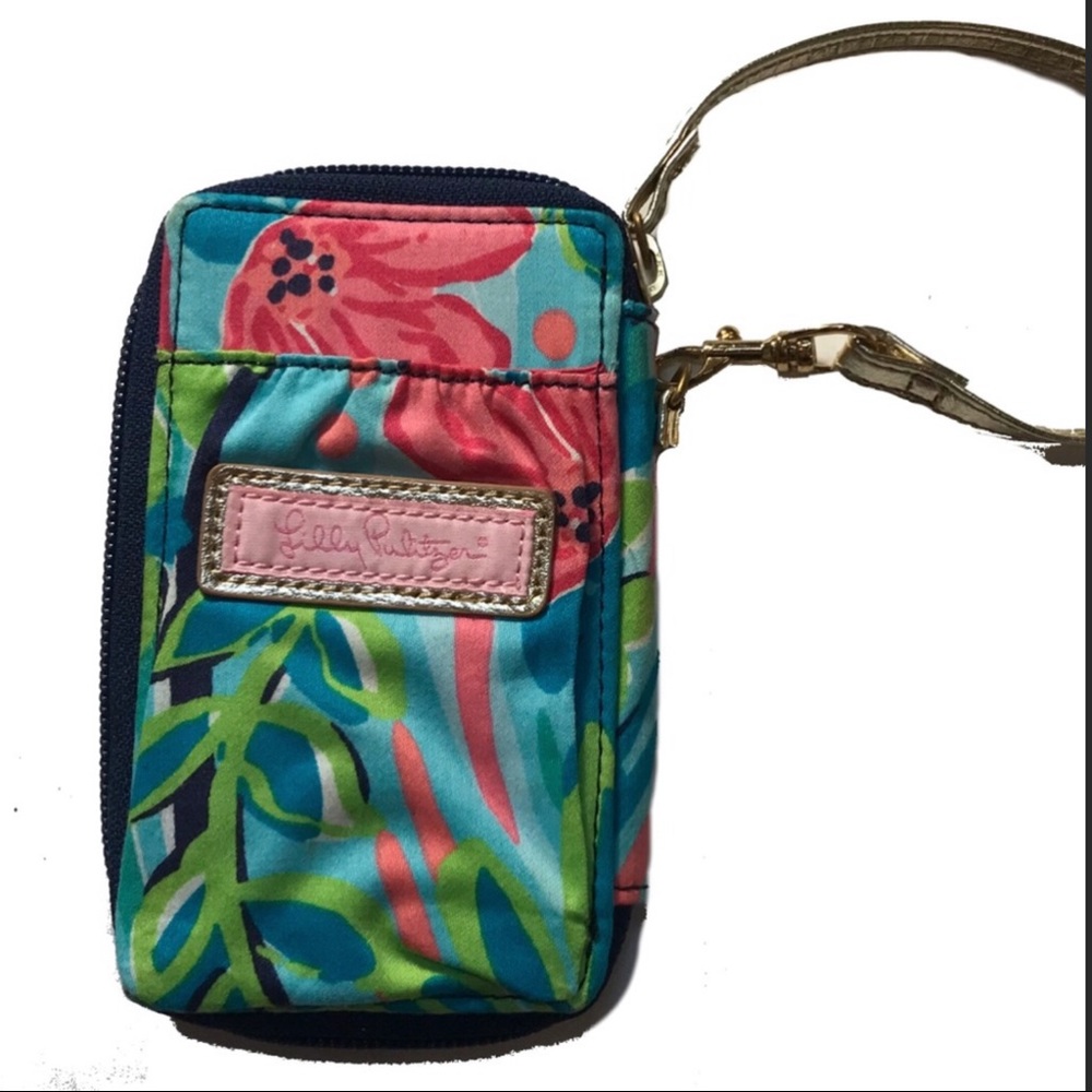 Lilly Pulitzer Phone Case / Wallet Wristlet